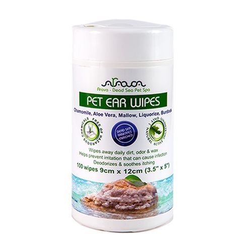ערבה מגבונים לניקוי האוזניים Arava Pet Ear Wipes