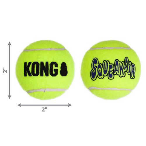 קונג 3 כדורי סקוויקר Kong SqueakAir Balls S