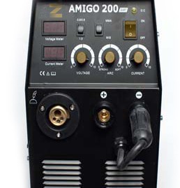 רתכת Co2 לריתוך סלילים ואלקטרודות חד פאזי MIG200