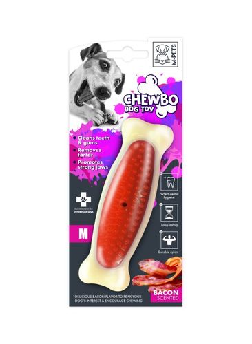 צעצוע לכלב עצם בטעם בייקון