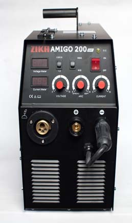 רתכת Co2 לריתוך סלילים ואלקטרודות חד פאזי MIG200