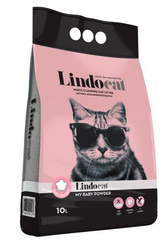 לינדוקט חול מתגבש 10 ליטר Baby Powder