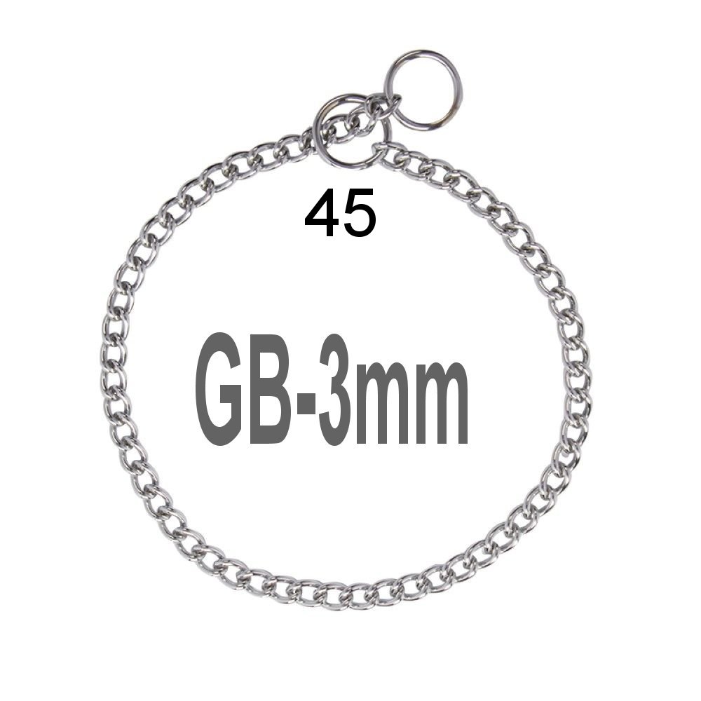 שרשרת GB חוליות חנק 3 מ"מ
