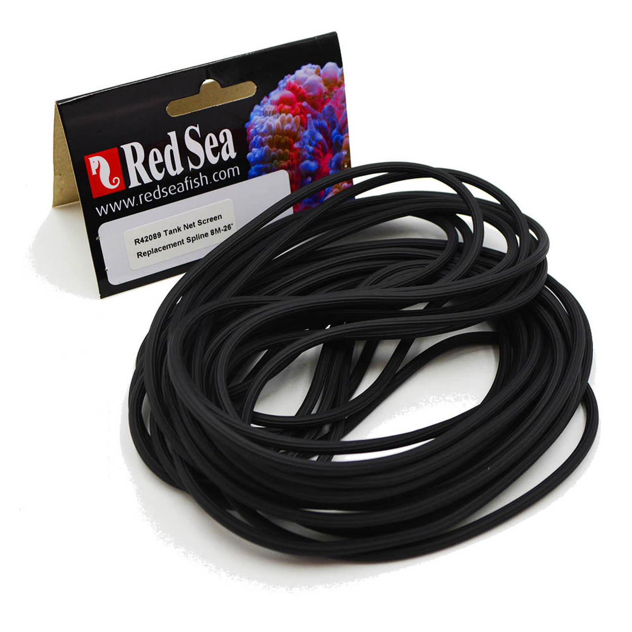 רד סי גומי לקיבוע הרשת במסגרת Red Sea Tank Net Replacement Spline 8m