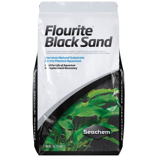 סיכם פלוריט חול שחור Seachem Flourite Black Sand 7Kg
