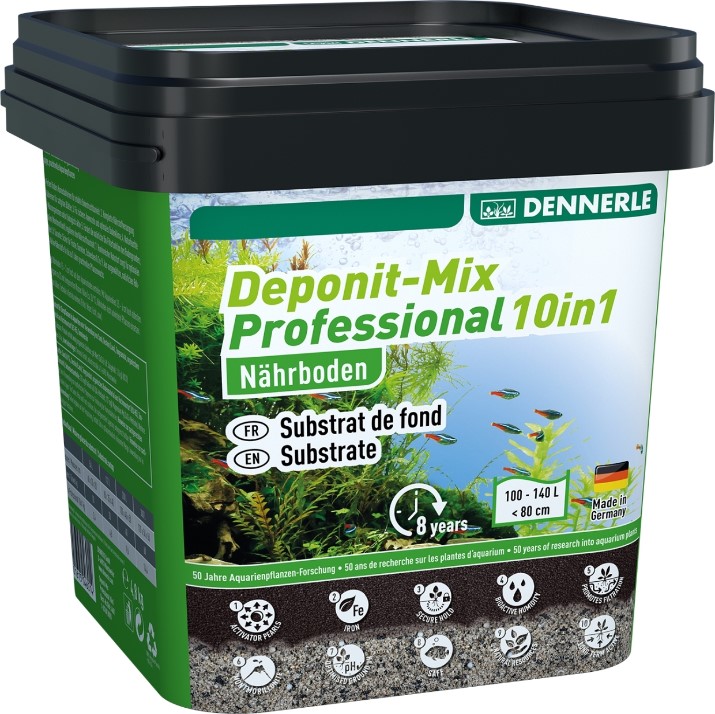 דנרלי דיפונט מיקס בהיר 10 ב-1 Dennerle DeponitMix 9.6Kg