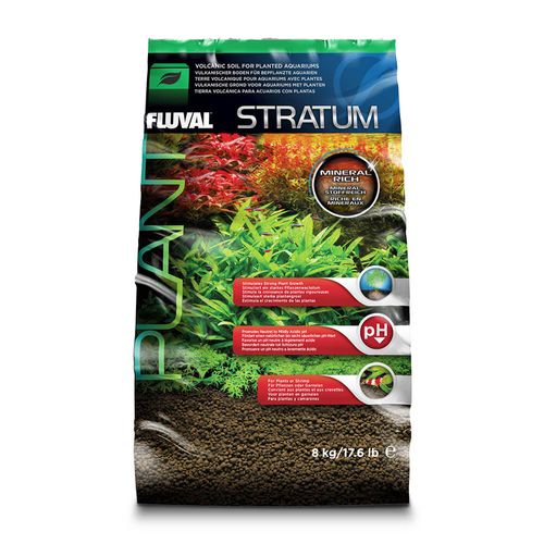 פלובל מצע לצמחיה ושרימפסים Fluval Plant and Shrimp Stratum 8Kg