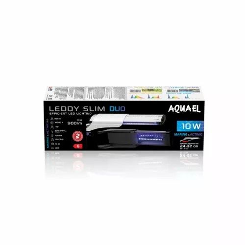 אקוול לדי סלים דו Aquael Leddy Slim Duo Actinic And Marine 10W
