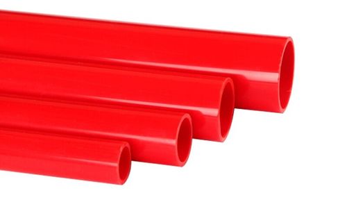 סנקינג צינור PVC בצבע אדום 2 מטר