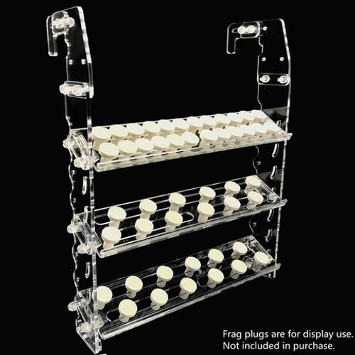 מדף פראגים ורטיקלי נתלה 3 קומות Reefing Art Vertical Coral Frag Rack