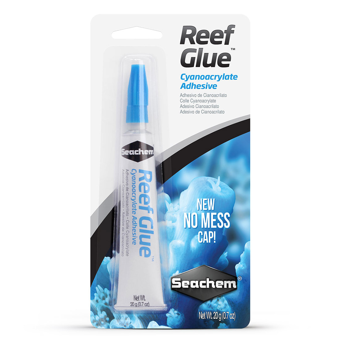 סיכם דבק לאלמוגים Seachem Reef Glue 20gr