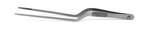 אקווהויטרו פינצטה בכיפוף כפול Aquavitro Double Curved Forceps 20cm