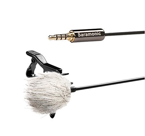 Saramonic SR-LMX1 Lavalier מיקרופון דש לסמארטפון