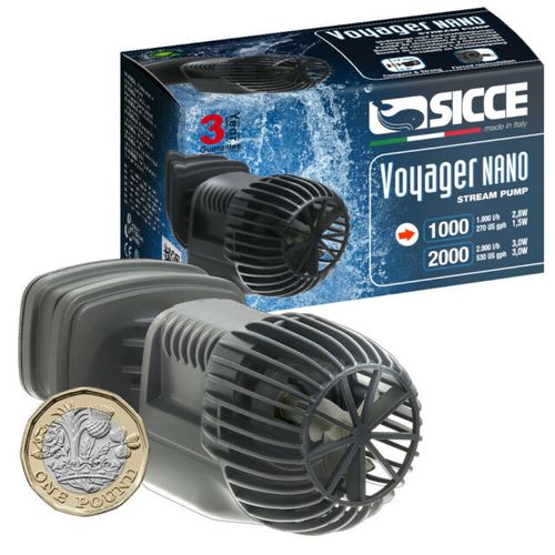סיצ'ה משאבת גלים נאנו Sicce Voyager Nano 1000 L/H
