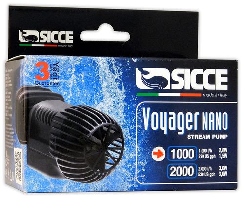 סיצ'ה משאבת גלים נאנו Sicce Voyager Nano 1000 L/H