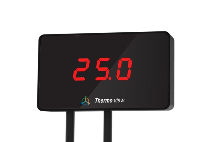 ריף פקטורי מד טמפרטורה Reef Factory Thermo View Thermometer