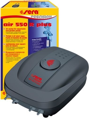 סרה משאבת אוויר 4 יציאות Sera Air Plus 550R