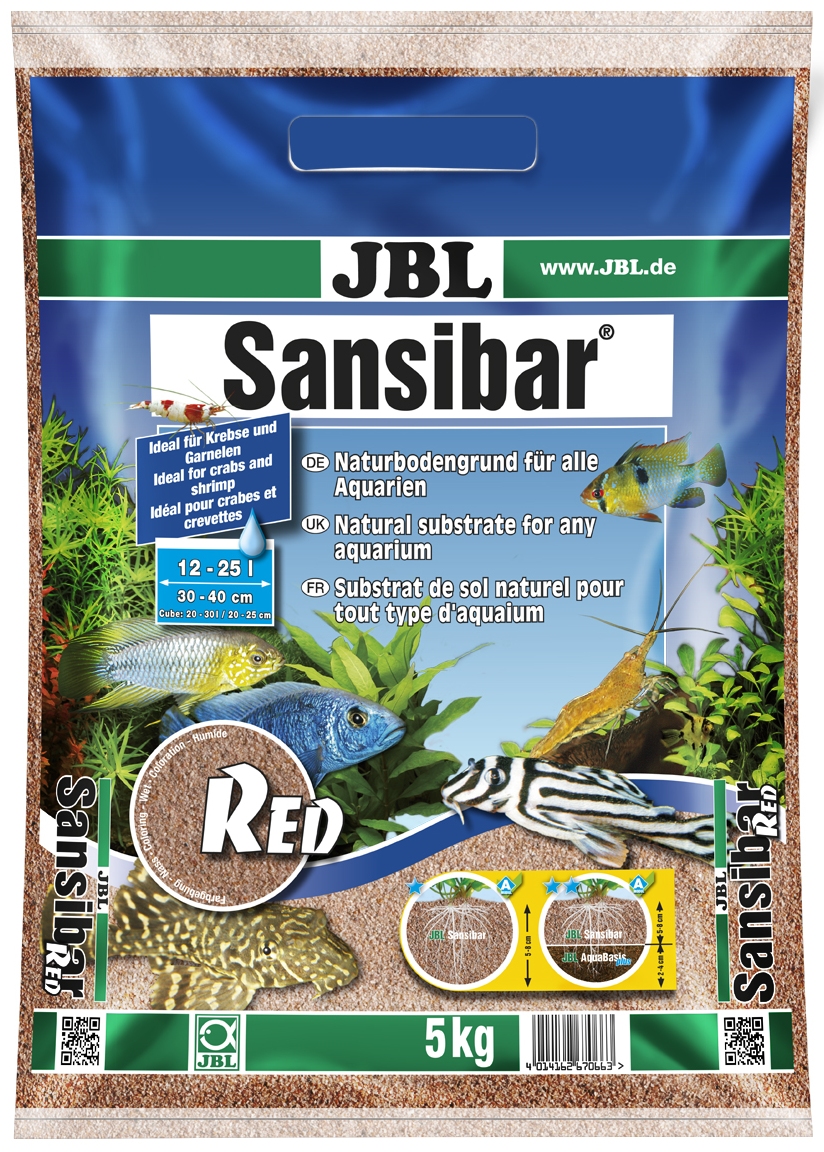 חול סנסיבר אדום JBL Sansibar Red 5Kg