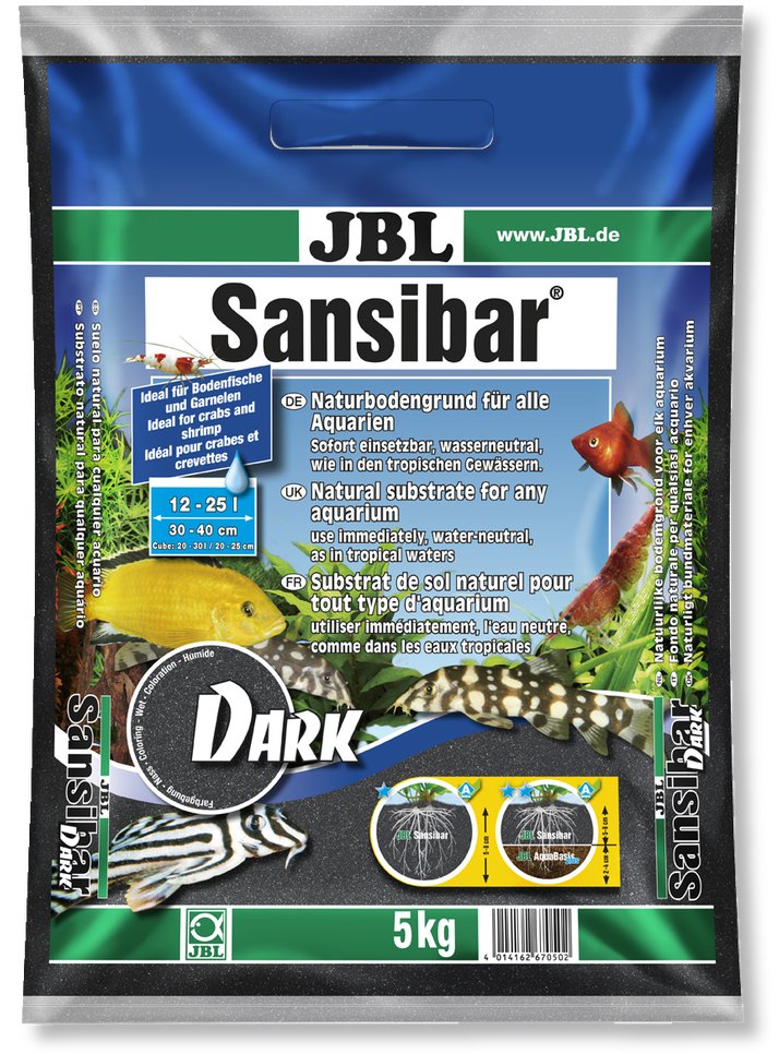 חול סנסיבר שחור JBL Sansibar Dark 5Kg