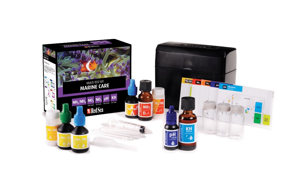 רד סי סט ערכות בדיקה למים מלוחים Red Sea Marine Care Test Kit