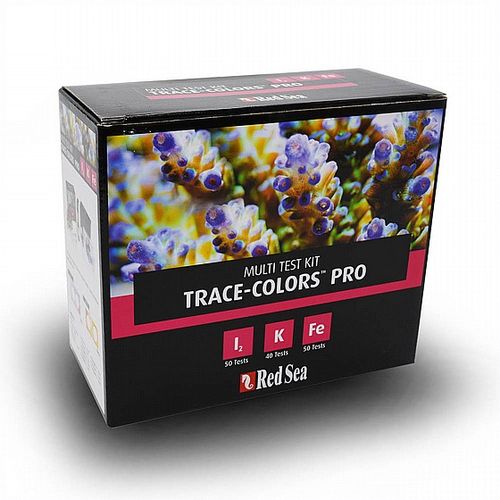 רד סי ערכת בדיקת טרייס קולורס Red Sea Trace Colors Pro (I,K,Fe) Test Kit