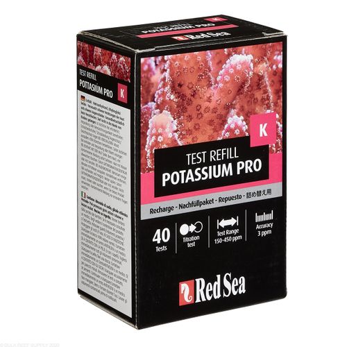 רד סי מילוי לערכת בדיקת אשלגן פרו Red Sea Potassium Pro Test Kit Refill
