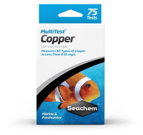 סיכם מולטיטסט קופר Seachem MultiTest Copper