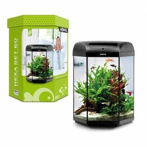 אקוול אקווריום משושה Aquael HEXA SET 60