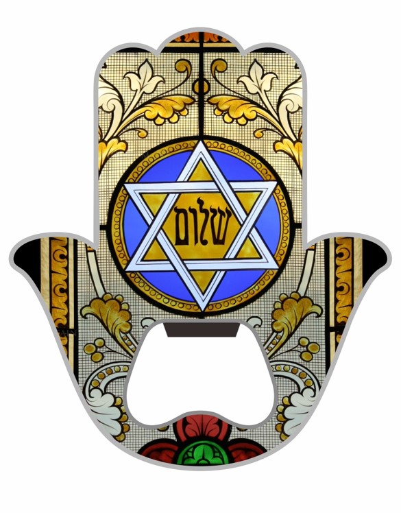 מגנט מזכרת ישראל מתכת
