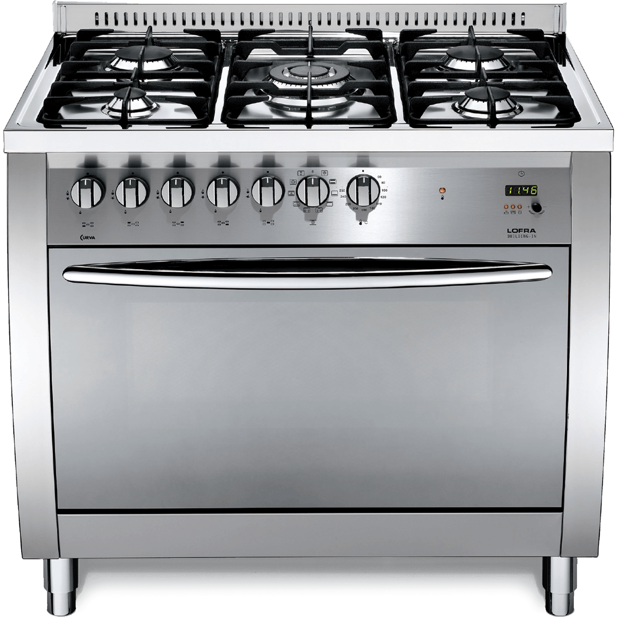 תנור משולב כיריים דגם CSG96MFT/Ci COOL LOFRA