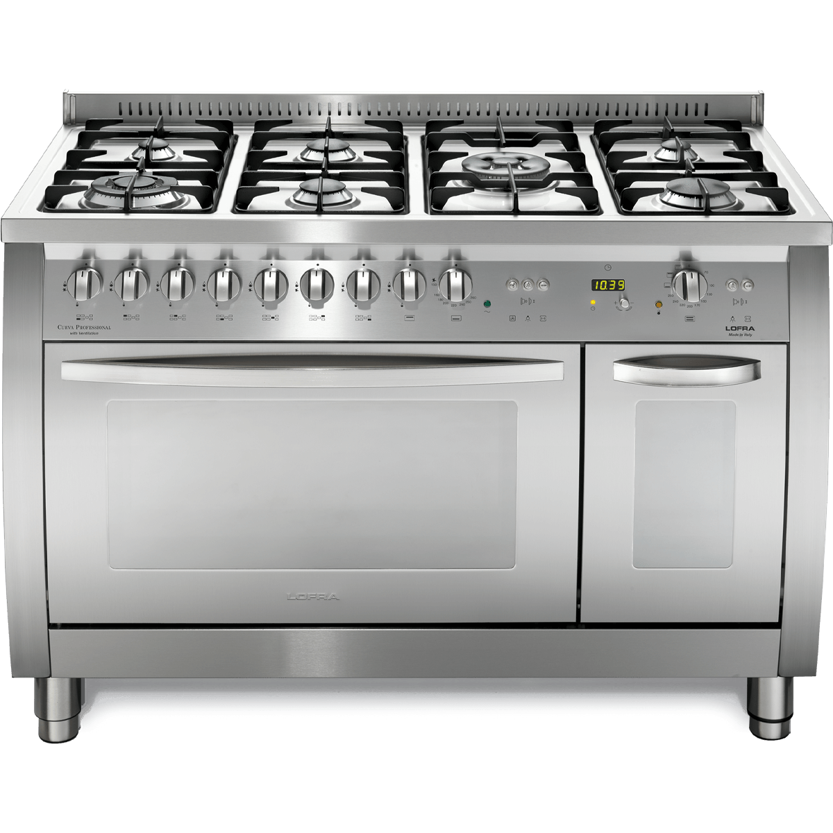 תנור משולב כיריים דגם CSD126GC+E/2Ci LOFRA