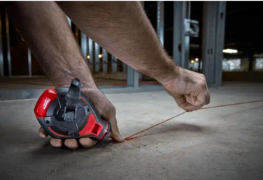 ערכת צוק ליין עם אבקה קו עבה 100' עם גיר כחול milwaukee 48-22-3982 מילווקי