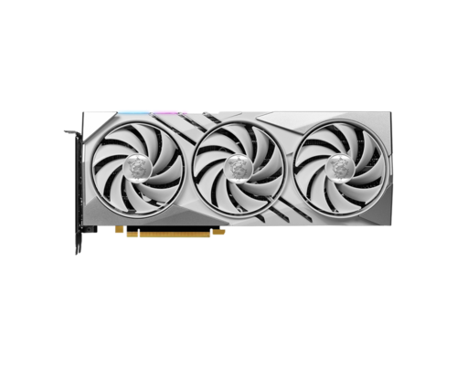 כרטיס מסך לבן MSI GeForce RTX 4070 GAMING X SLIM WHITE 12G 