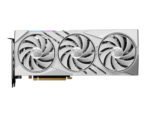 כרטיס מסך לבן MSI GeForce RTX 4060 Ti GAMING X SLIM WHITE 8G 