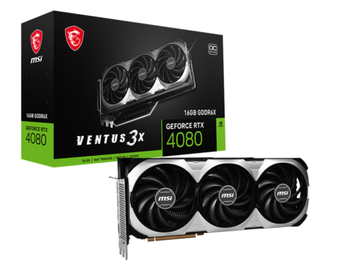 כרטיס מסך MSI GeForce RTX 4080 16GB VENTUS 3X OC 