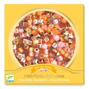 יצירה - חרוזים אלפבית זהב
