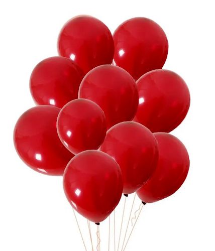 50 בלונים בצבע אדום