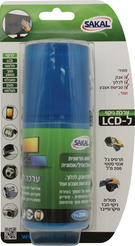 ערכה תרסיס ניקוי למסכים 