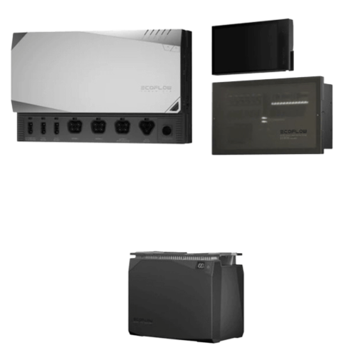 קיט מערכת סולארית ביתית ECOFLOW POWER KIT 3600/6000W 15Kwh - סולארי 4860W