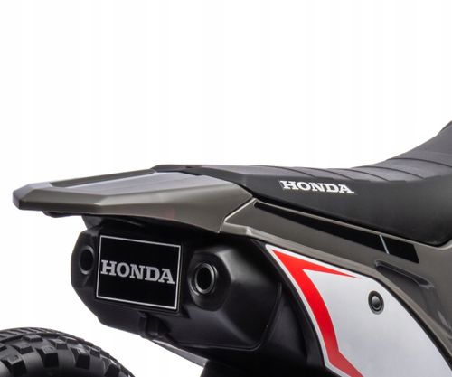 בימבה אופנוע ממונעת דמוי הונדה Honda CRF-450R 6V עם גלגלי עזר, מונע התהפכות ואפקטים קוליים - אדום