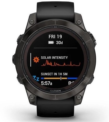 שעון ספורט חכם Garmin Fenix 7 Pro Sapphire Solar Titanium