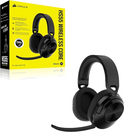 Corsair אוזניות גיימינג אלחוטיות HS55 CORE WIRELESS