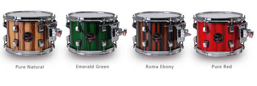 מערכת תופים 5 חלקים 22 אינץ' EQ-220L מסדרת EQUALIZER בצבע PURE NATURAL TREES מבית Odery-(Brazil)