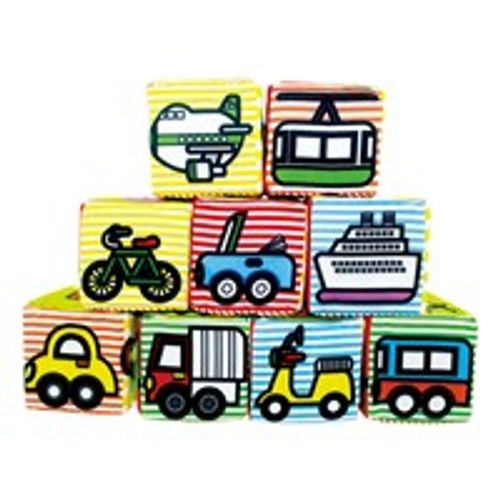 קוביות משחק רכות - Biba Toys