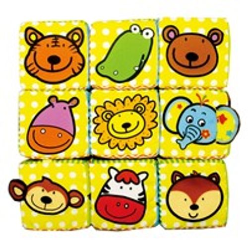 קוביות משחק רכות - Biba Toys
