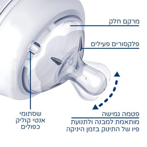 בקבוק נטורל פילינג Chicco - Natural Feeling Bottle