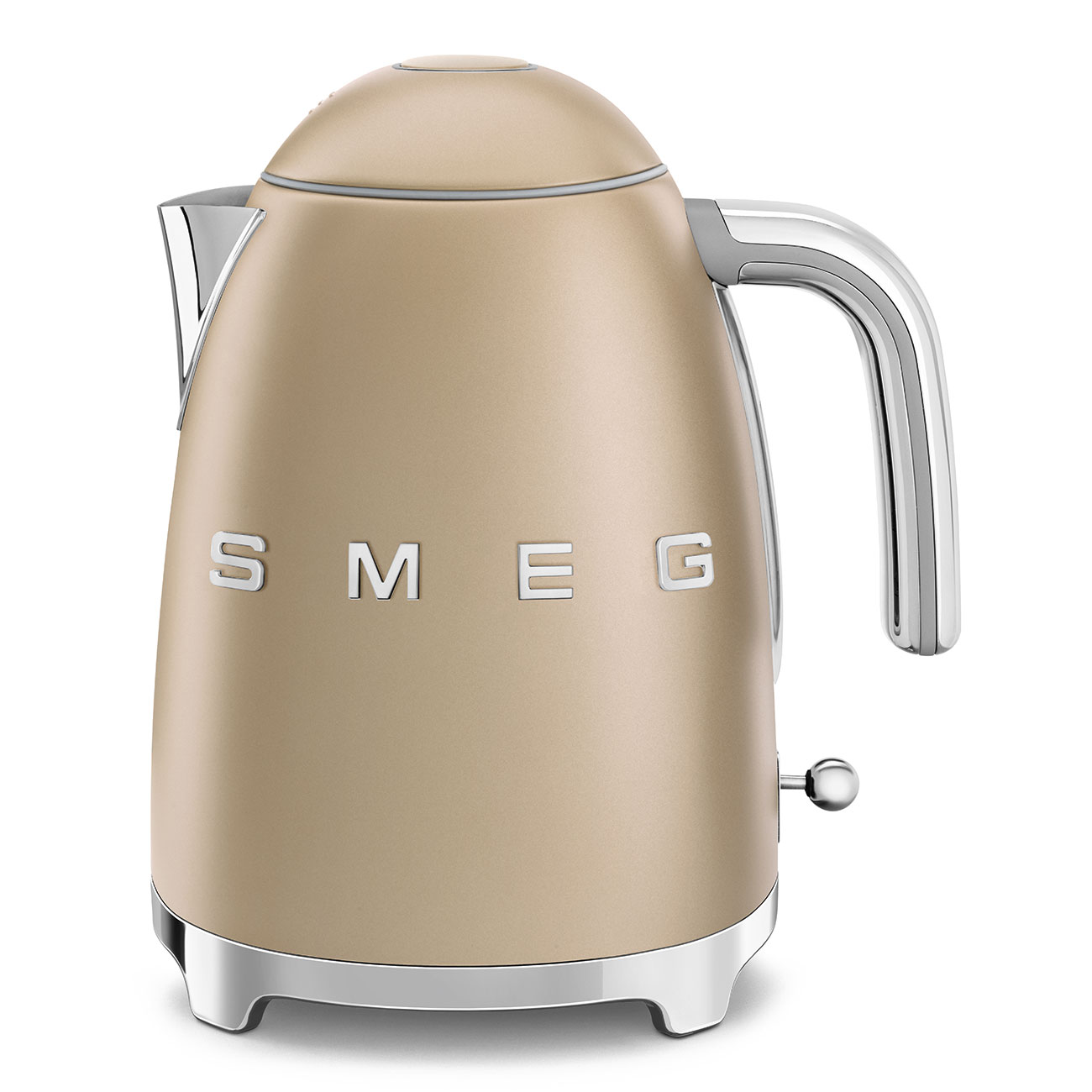 קומקום חשמלי SMEG עיצוב רטרו KLF03CHMEU צבע שמפניה 