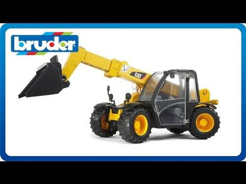 BRUDER ברודר – טרקטור מנוף טלפון קאט' CAT 2141