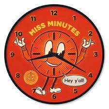 LOKI (MISS MINUTES) WALL CLOCK Pyramid