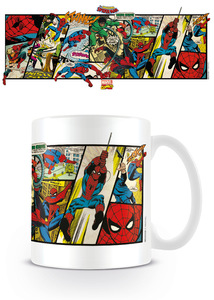 Marvel: Retro Spider-Man Panels Mug Pyramid